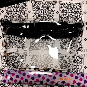 Clear 1 pocket belt bag!